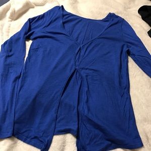 Lululemon blue long sleeve tee